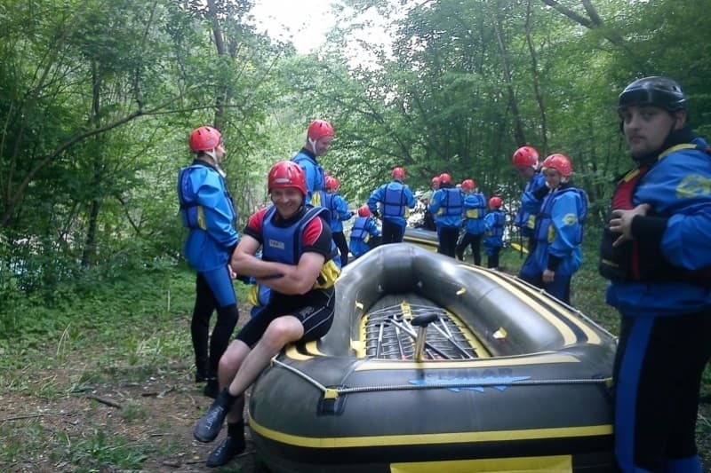 Rafting po reki Savi Bohinjki